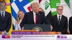 Donald Trump a cosigné l'accord de paix en Égypte cette nuit