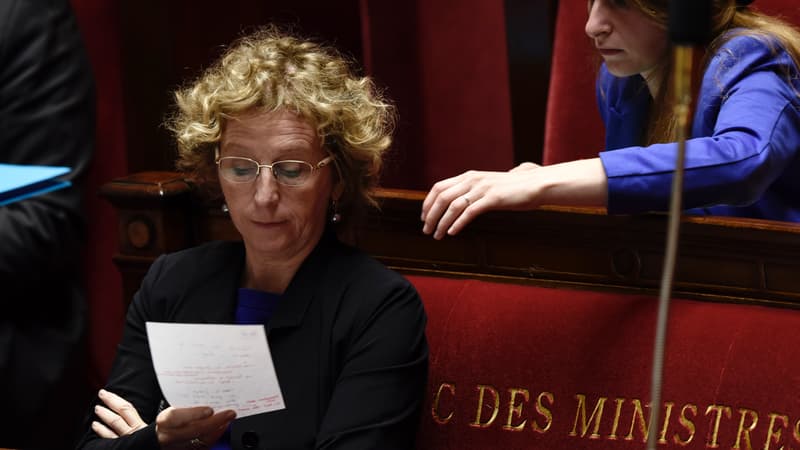 Muriel Pénicaud, la ministre du Travail, le 1er août 2017 à l'Assemblée