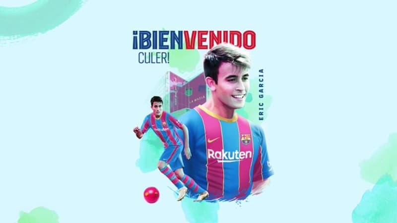 Mercato: Eric Garcia de retour au Barça, c'est officiel