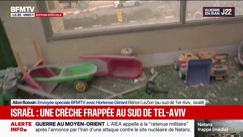 Guerre au Moyen-Orient: une frappe iranienne a touché un jardin d'enfants à Rishon LeZion, en Israël