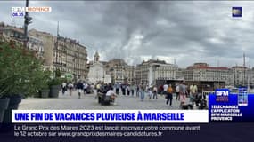 Après la canicule, une fin de vacances sous la pluie à Marseille