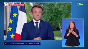 Emmanuel Macron: "Je n'aurai qu'une boussole: que nous avancions au service de l'intérêt général"