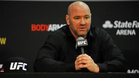 Dana White en conférence de presse