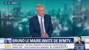 Bruno Le Maire: "L'ISF va être évalué comme toute notre politique fiscale"