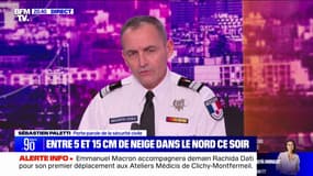 Neige: "L'ensemble des services de la Sécurité civile sont mobilisés", indique son porte-parole Sébastien Paletti