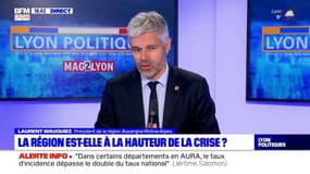 Laurent Wauquiez (président de la région Auvergne-Rhône-Alpes) sur les commerçants dans cette crise sanitaire: "il est plus qu'urgent de les écouter et de les entendre"