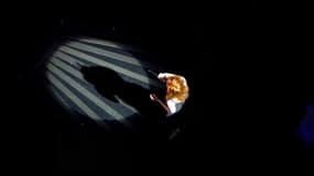 Emji, interprétant "Amazing Grace" a cappella jeudi 5 mars 2015