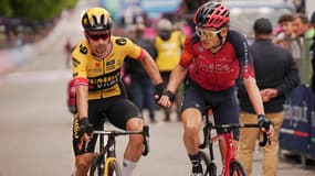 Primoz Roglic - Geraint Thomas