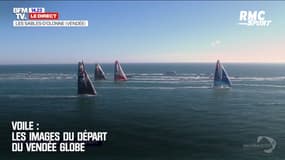  Voile : Les images du départ de Vendée Globe 