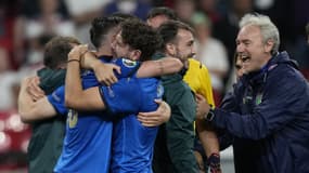 La joie des Italiens après la victoire en finale de l'Euro.