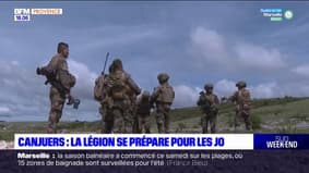 JO 2024: les militaires de la légion étrangère se préparent à Canjuers