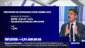 L'inflation grimpe à 4,8% sur un an, la croissance française à 0% au premier trimestre