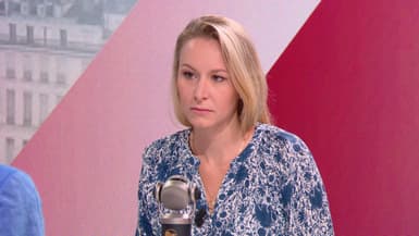 Marion Maréchal, députée européenne et présidente du mouvement Identité et Libertés sur RMC-BFMTV, vendredi 13 juin 2025.