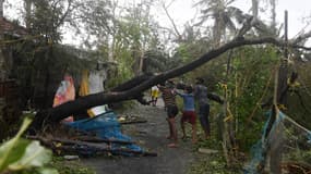 Les dégâts causés par le cyclone Bulbul