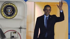 Barack Obama arrive au Japon, le 25 mai 2016.