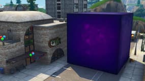 Un mystérieux cube violet avait fait son apparition sur Fortnite.