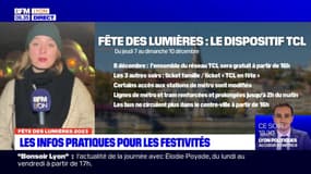 Circulation, transports… ce qu'il faut savoir avant le début de la Fête des lumières 2023