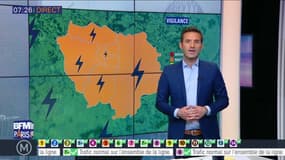 Météo Paris Île-de-France du 11 juin: Vigilance orange d'orages maintenue