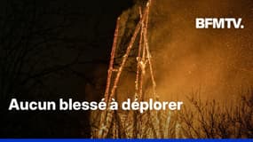 Amsterdam: une église historique prend feu lors des célébrations du Nouvel an