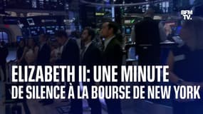 La bourse de New York marque une minute de silence en hommage à Elizabeth II