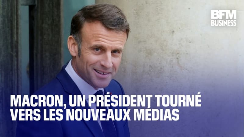 Macron, un président tourné vers les nouveaux médias