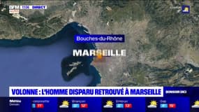 Volonne: l'homme disparu retrouvé sain et sauf à Marseille