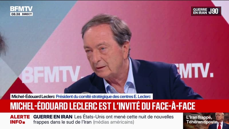 Rapport sur les marges des distributeurs: "C'est nul", estime Michel-Édouard Leclerc, qui assure qu'il s'agit de "confusions"
