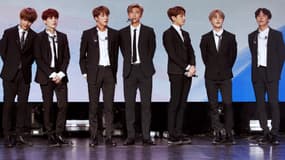 BTS le 14 octobre 2018 à Paris 