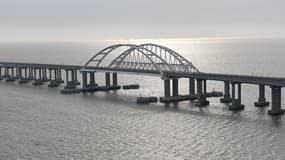 Le pont de Crimée a été une nouvelle fois la cible d'une attaque dans la nuit du 16 au 17 juillet.