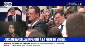 Foire de Vesoul: Jordan Bardella enfariné, un jeune homme interpellé et placé en garde à vue