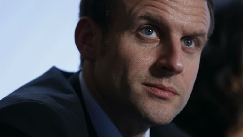 Le ministre de l'Economie, Emmanuel Macron