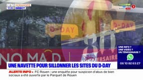 Normandie: une navette pour sillonner les sites du D-Day