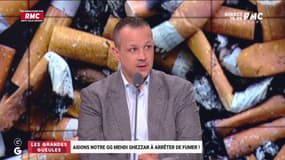 Aidons notre GG Medhi Ghezzar à arrêter de fumer ! "Mon fils de 7 ans me fait la gueule parfois !""
