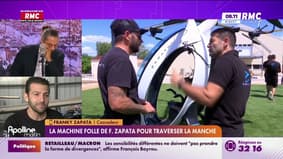 La machine folle de Franky Zapata pour traverser la Manche
