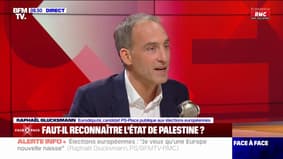 Raphaël Glucksmann: "Il faut reconnaître l'État palestinien (...), je pense que c'est le moment"