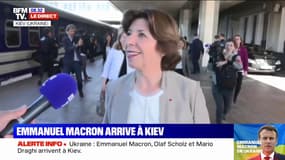 Catherine Colonna, depuis Kiev: "C'est une journée très importante pour l'Ukraine, pour l'Europe, pour la stabilité du monde"