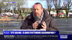 Sainte-Soline: "Notre sujet ce n'est pas d'être contre l'irrigation, il faut arrêter avec cette caricature" affirme l'eurodéputé Benoît Biteau (EELV)