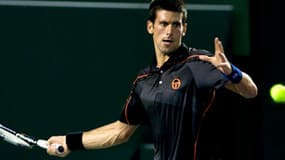 Novak Djokovic en mars 2011