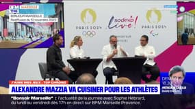 J'aime mes Jeux: Alexandre Mazzia cuisinera pour les athlètes olympiques en 2024