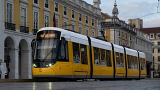 Un tramway Urbos du constructeur espagnol CAF