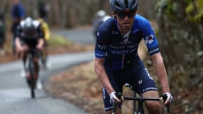 David Gaudu devant Tadej Pogacar sur Paris-Nice, le 8 mars 2023