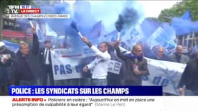 Police : les syndicats sur les Champs - 12/06