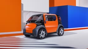 Citroën explore la mobilité de demain avec l'Ami One Concept.