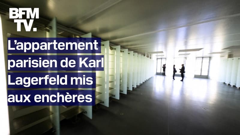 L'appartement parisien de Karl Lagerfeld va être mis aux enchères