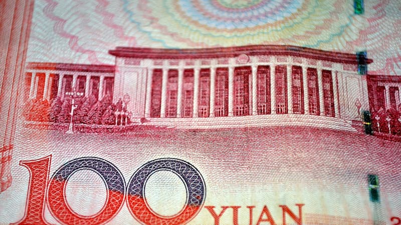 A 10H15 heure lundi 26 août de Shanghai (02H15 GMT), la monnaie chinoise cotait 7,1449 pour un dollar, en repli de 0,69% par rapport à la clôture de vendredi. 