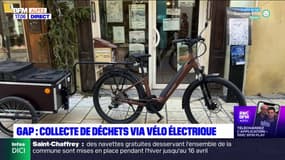 Hautes-Alpes: des biodéchets collectés à vélo à Gap