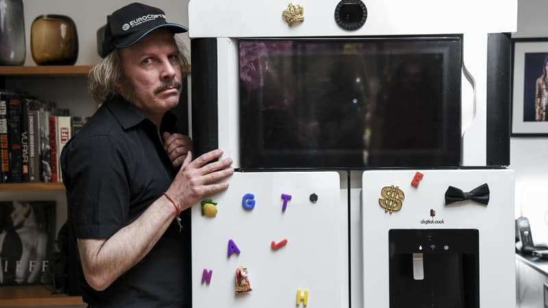 Philippe Katerine et le frigo Yves