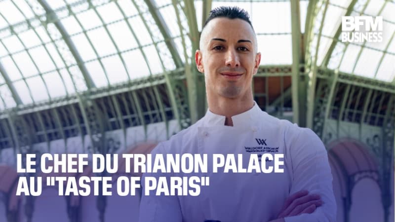 Le chef du Trianon Palace au ''Taste of Paris