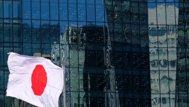 Un drapeau japonais