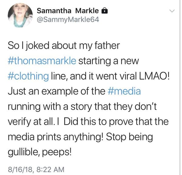 Samantha Markle